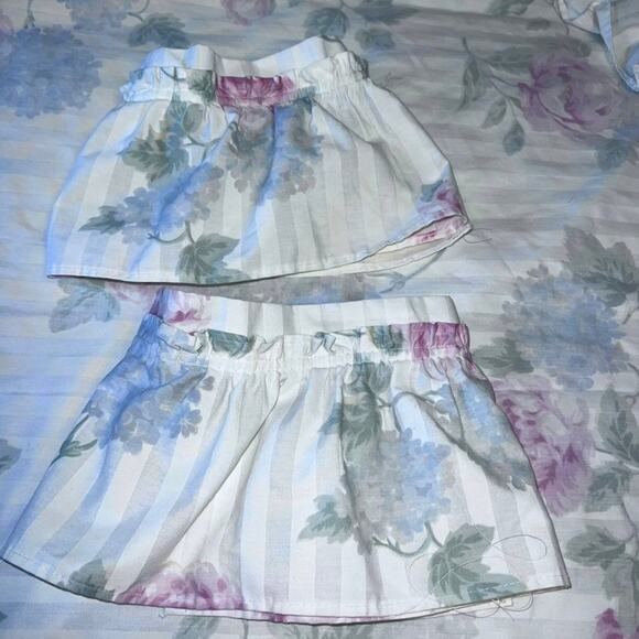 Vintage Spiegel Curtains Set of 2 + Tiebacks Romantic Shabby Chic Cottage Core - Picture 4 of 17